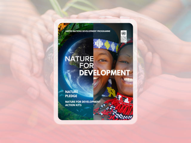 UNDP tarafında hazırlanan “Nature for Development” yayımlandı!